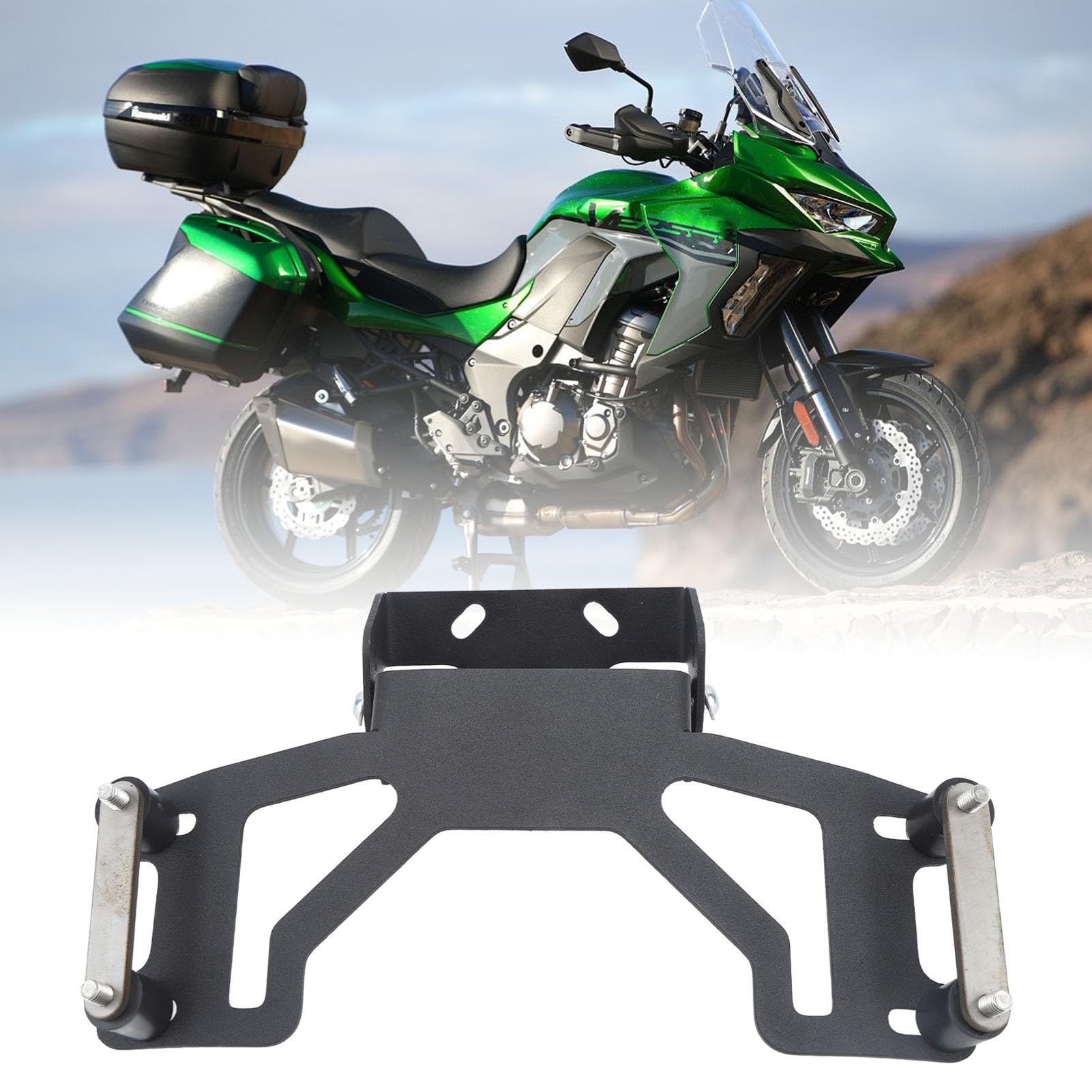 Motorrad-Navigationshalterung, 2 Stück, Motorrad-Navigationshalterung, Aluminiumlegierung, Handyhalterung, Ersatz für 1000 2019 Bis 2023