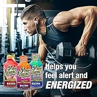 Vista 3 de 5-Hour Energy Extra Strength Shots - Paquete variado de 30 unidades (1.93 onzas líquidas), sabor Tropical Burst, brisa hawaiana, sandía
