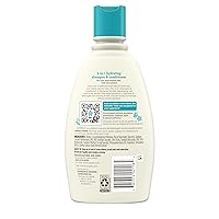 Vista 8 de Aveeno Kids Champú y acondicionador hidratante 2 en 1, limpia, acondiciona y desenreda suavemente el cabello de los niños, formulado con extracto