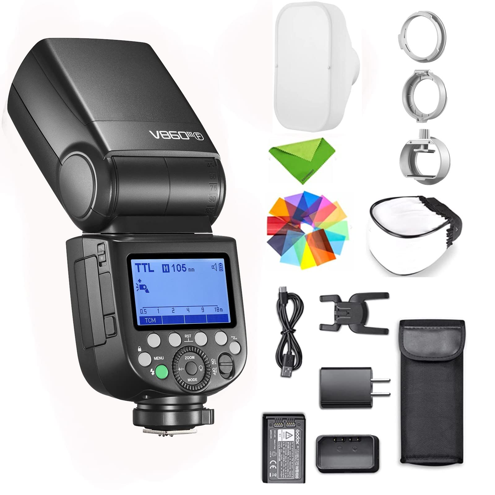 Amazon.com : Godox V860III-F Flash for Fujifilm Fuji Camera Flash 