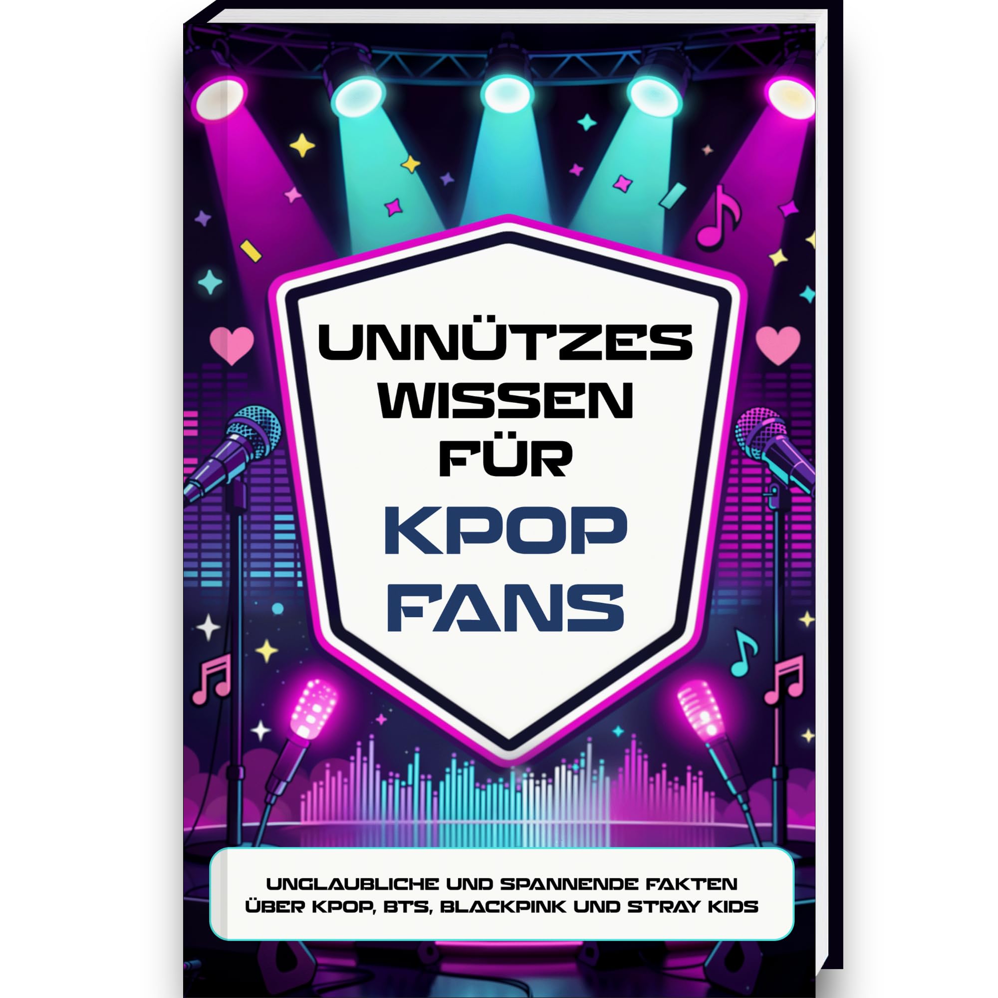 Unnütze Wissen Buch für KPop Fans - Inoffizielles Kpop Fanbuch mit mehr als 250 Fakten und Trivia über Kpop, BTS, Blackpink und Stray Kids – Kpop Geschenk für Teenager & Mädchen ab 12 Kpop Buch