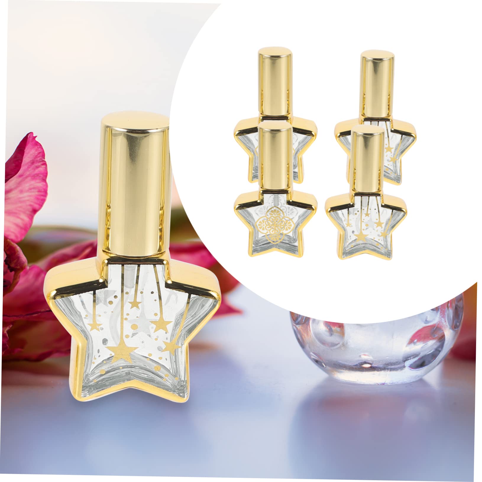 FOMIYES 3 Juegos De Mini Botellas Atomizadoras De Perfume De Vidrio De 8 Ml 4 Unidades X 3