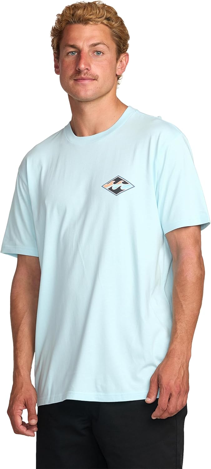 Billabong Men's Crayon Wave Premium Tee Soft Cotton Short Sleeve T-Shirt - Image 4