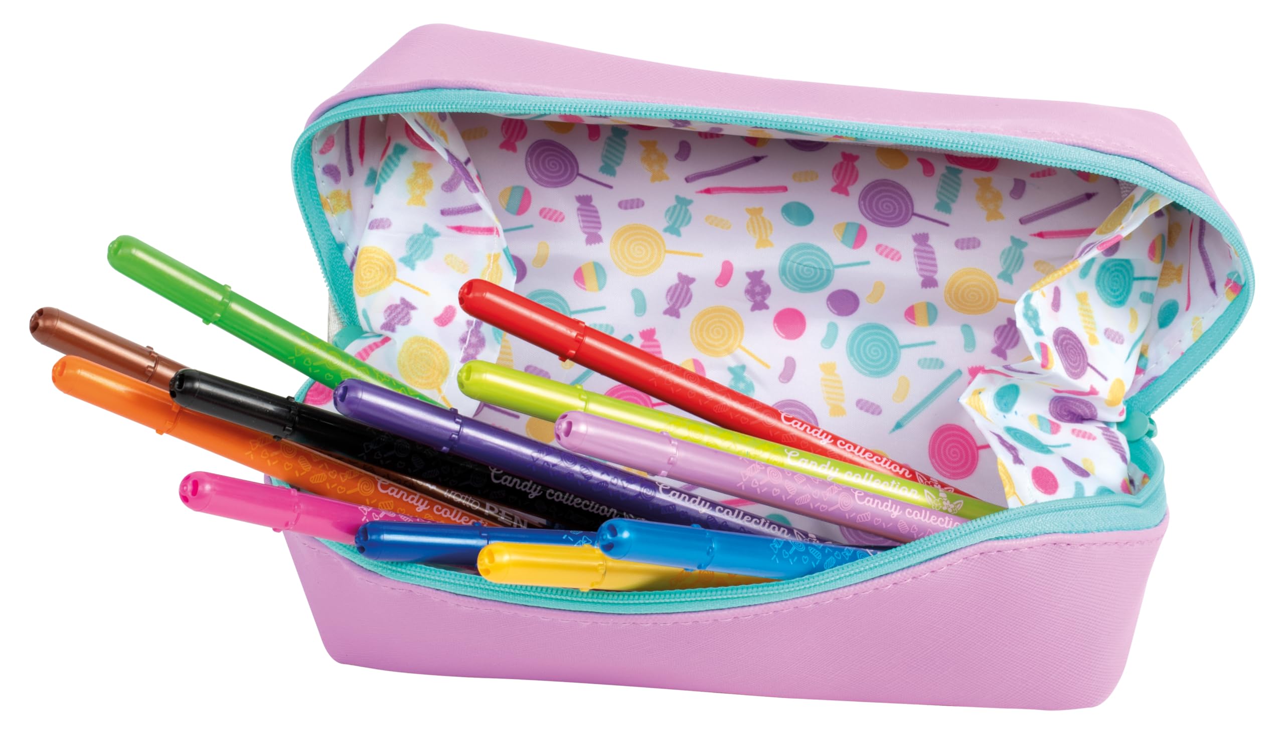 Tratto PEN Candy Collection 12-Piece Cosmetic Bag