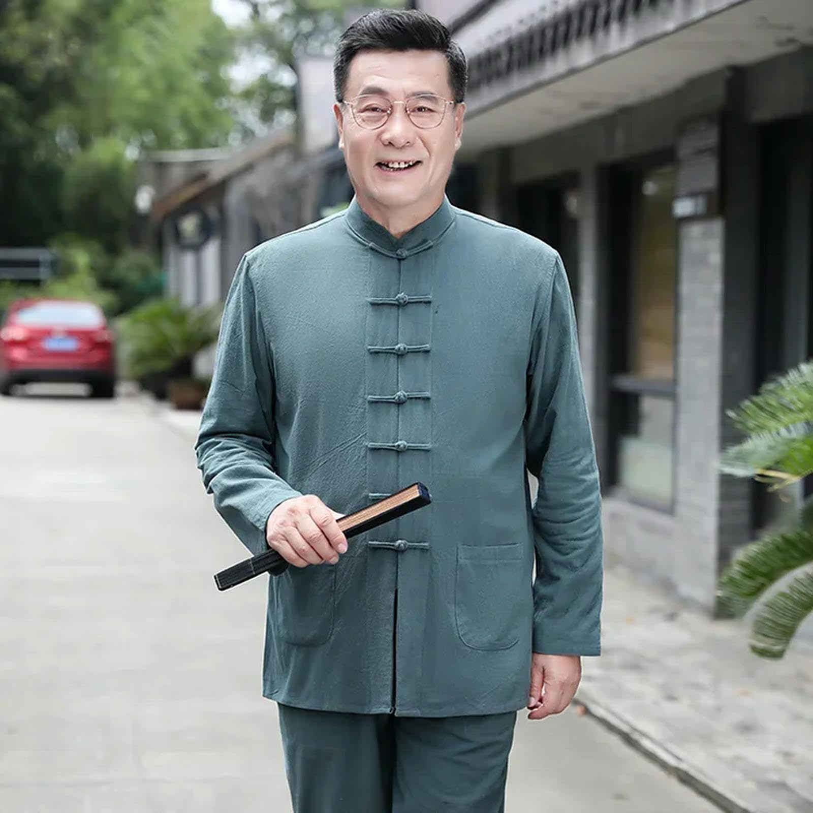 Amazon.com: JIMINISO 11 Colors Vintage Cotton Linen Long Sleeve