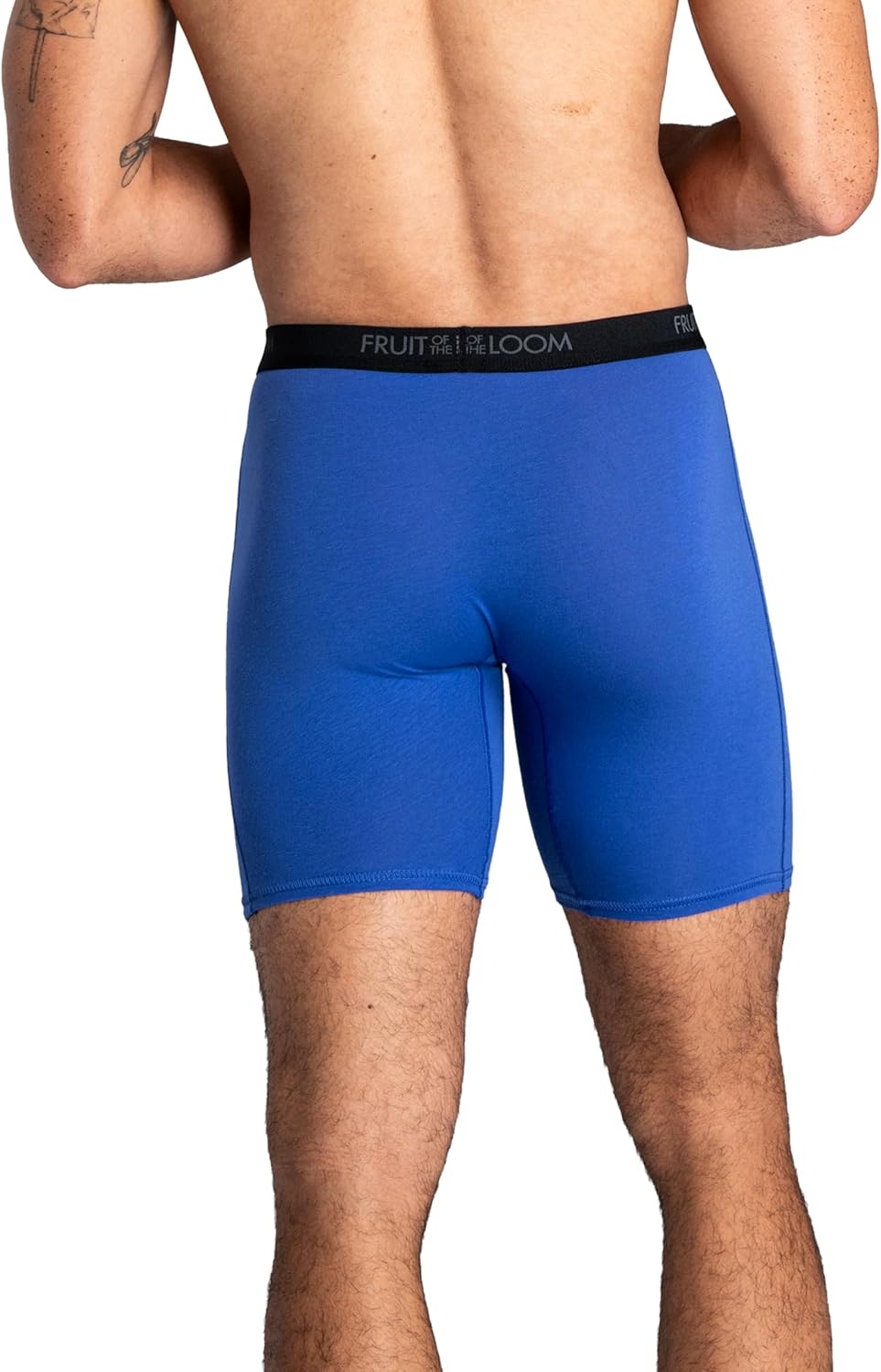 Fruit of the Loom mens 4-way Stretch Boxer Briefs | Lightweight & Moisture Wicking Underwear | Long Leg, Regular Leg & Trunk - Image 4
