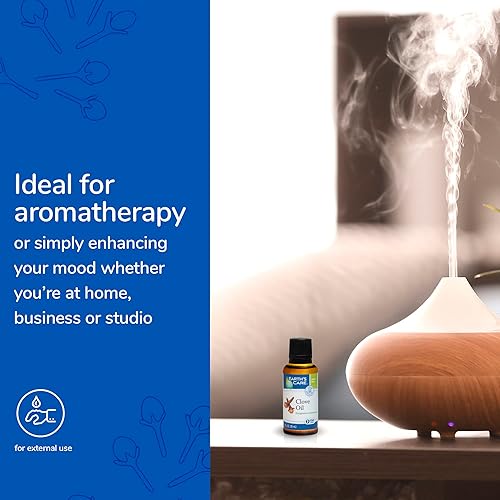 Miniatura 3 de Earth's Care Aceite de clavo Aceite esencial para aromaterapia Aceite de clavo 100% puro destilado al vapor 1 onza líquida