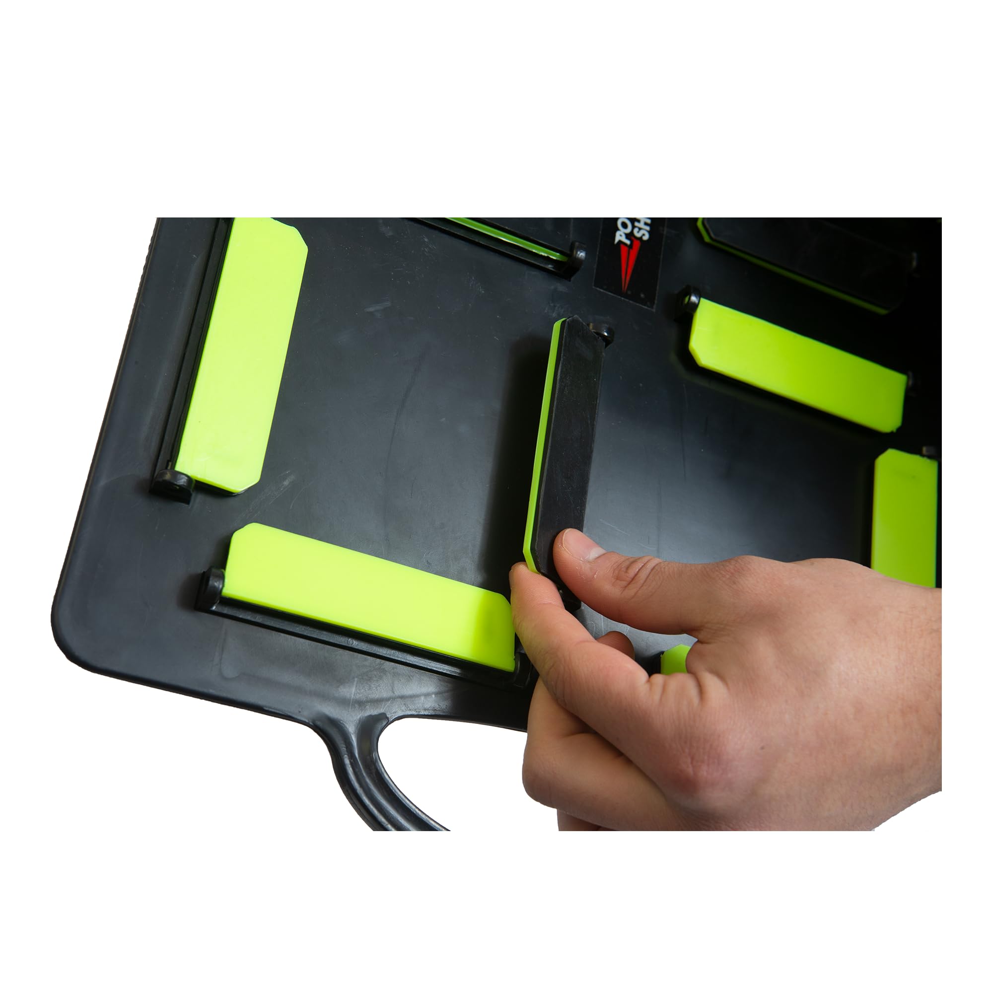 POWERSHOT Player Changeover Panel Design tabellone sostituzioni Calcio, Numeri visibili da Molto Lontano