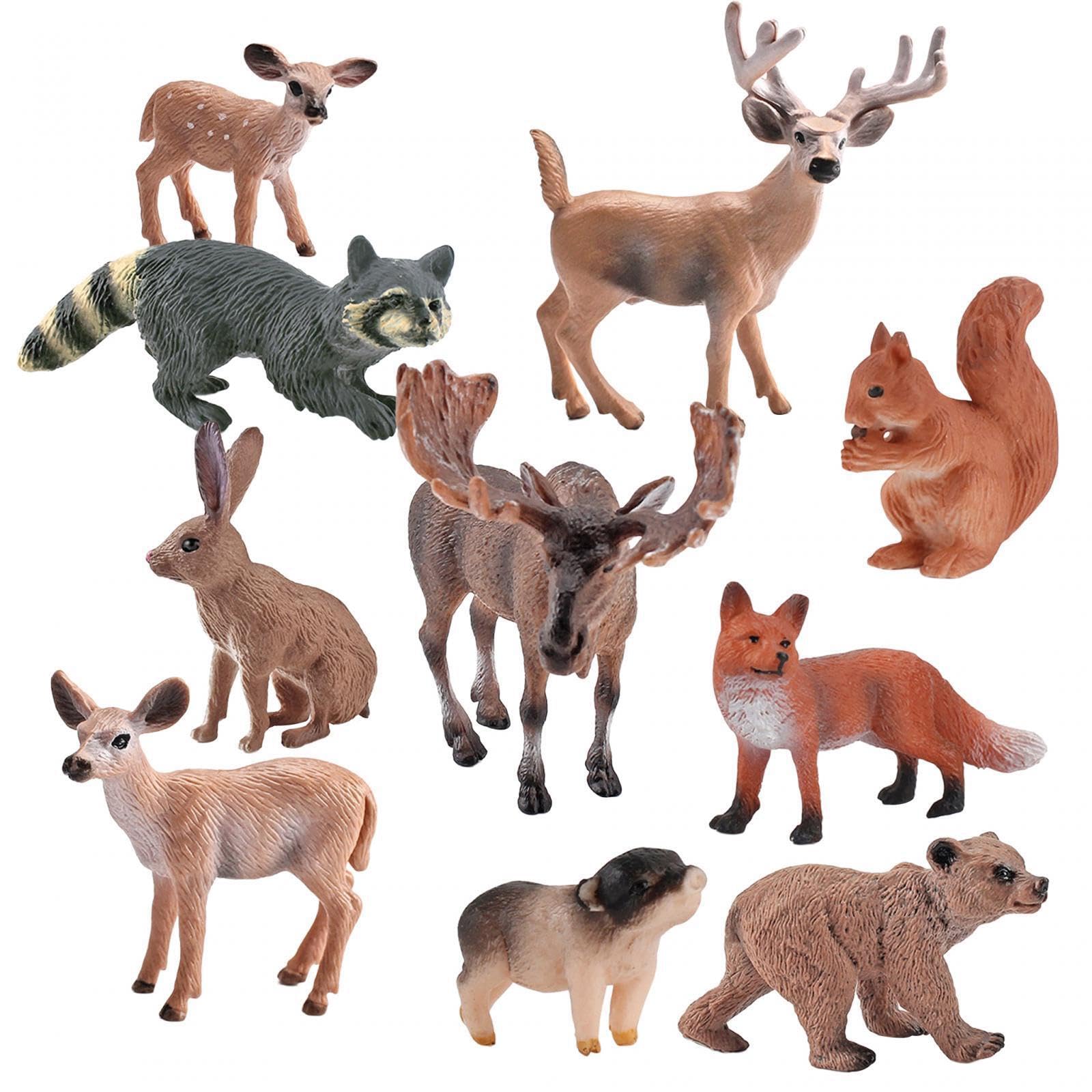 KIOALXZ Animals Model Figurines Offering Multifunction Displaying In Home Or Office Animals Figures Toys Is For Home Decor Model Animal Figurines Figures