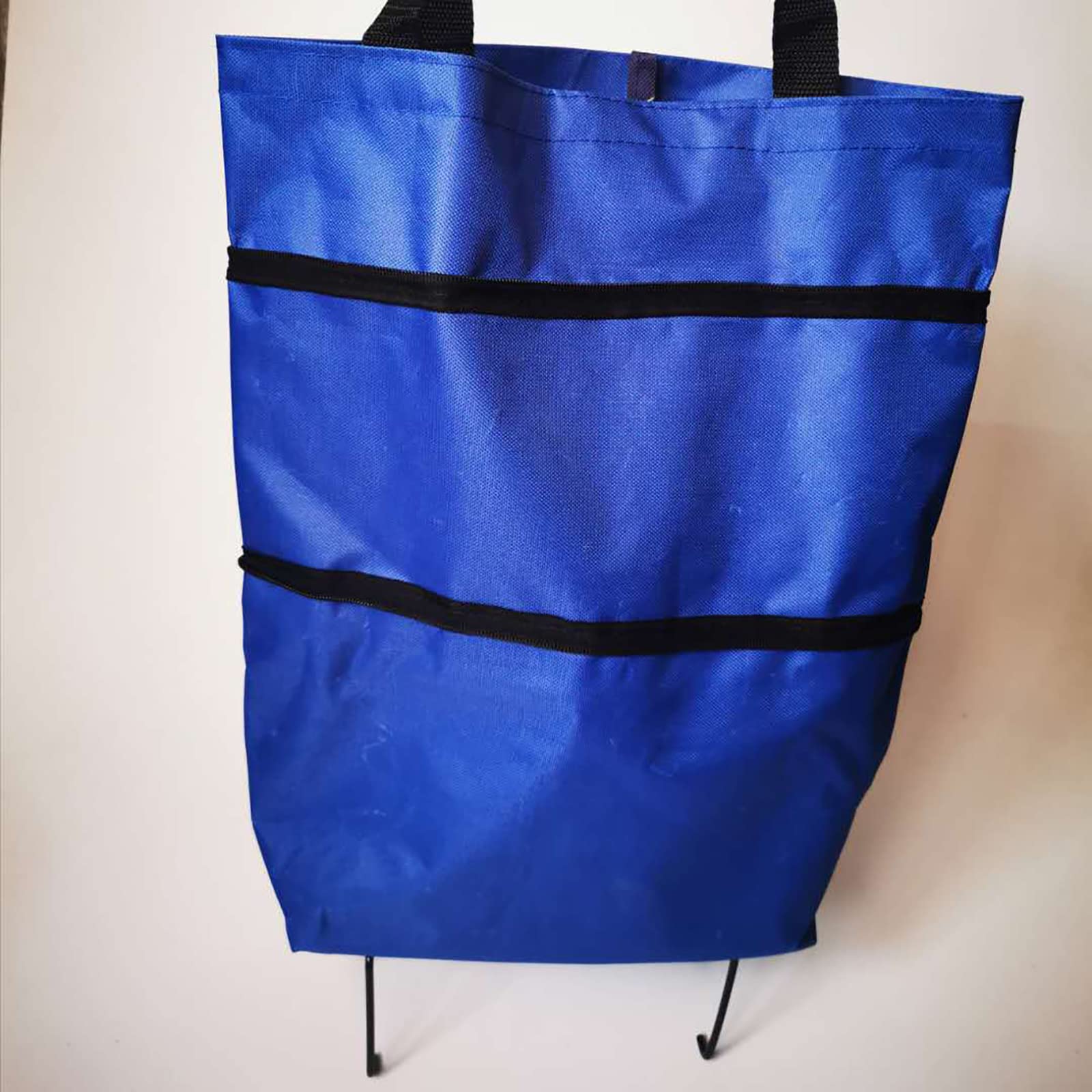 WHAPELQ Chariot De Courses Pliable Avec Roues – Sac Réutilisable Oxford 600D, Grande Capacité, Idéal Supermarché Et Marché