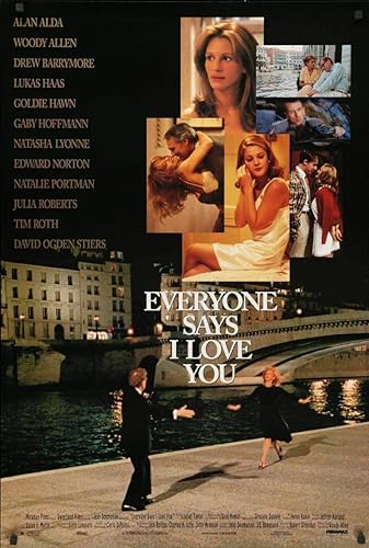 Everyone Say I Love You - Póster de película original de 27 x 40 pulgadas, una hoja de Woody Allen