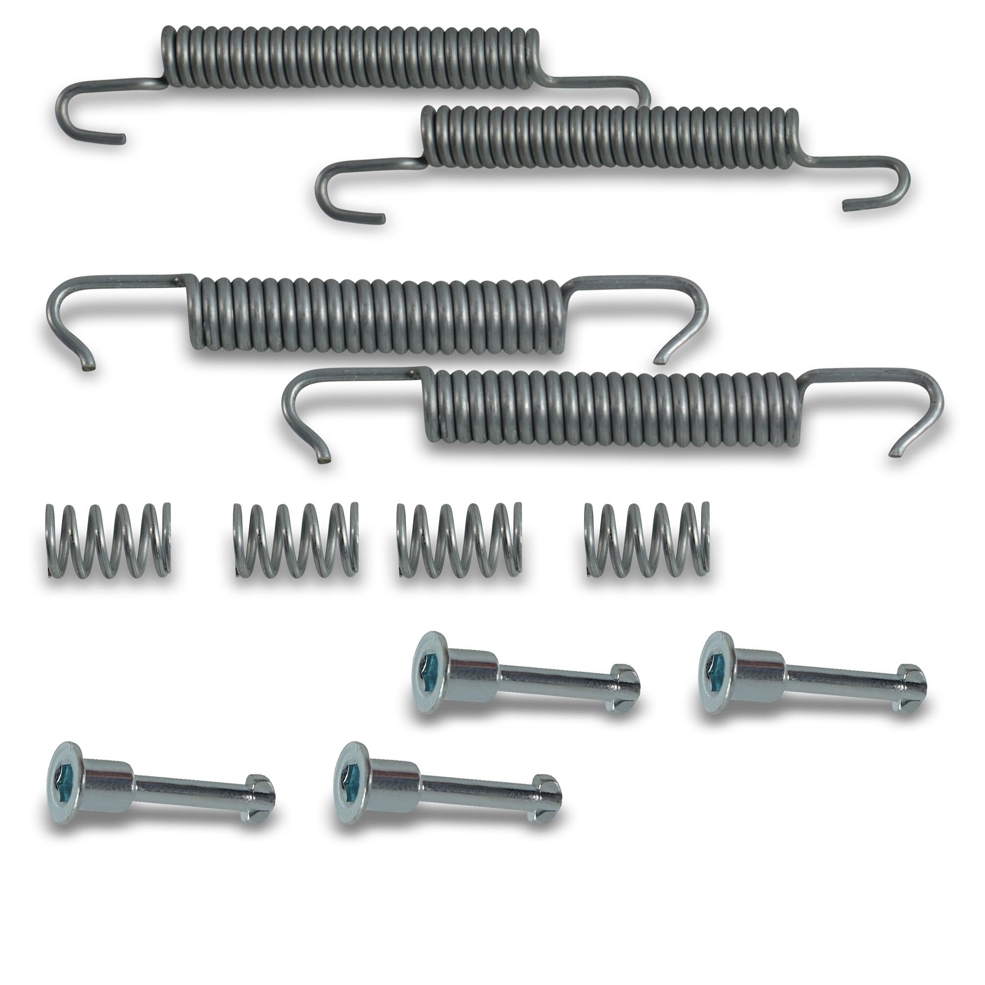 Set bestehend aus 1x Bremsbackensatz Feststellbremse, 1x Zubehörsatz Bremsbacken Feststellbremse 40754374 Hinterachse, Kompatibel mit: ALPINA B10, B10 Touring, BMW 1, 1, 1 Cabriolet, 1 Coupe, 2 Coupe