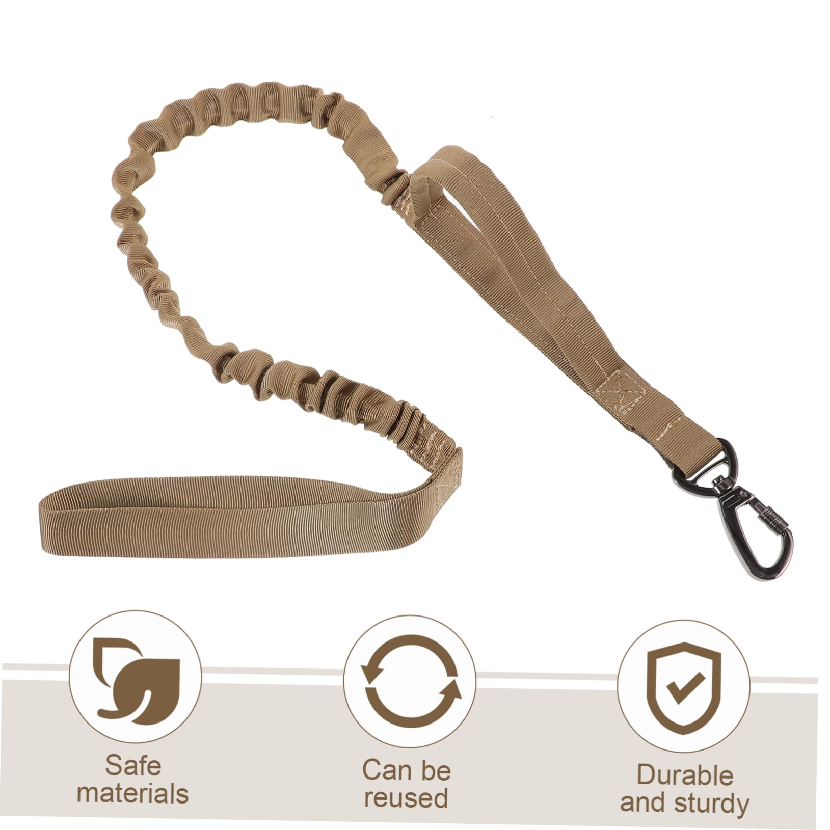 INOOMP 3 Pz Guinzaglio Per Addestramento Del Cane Animale Domestico Guinzagli Ad Anello a Catena Cinghia Guinzaglio Di Corda Elegante Guinzaglio Per Cani All'aperto Anello Della Catena