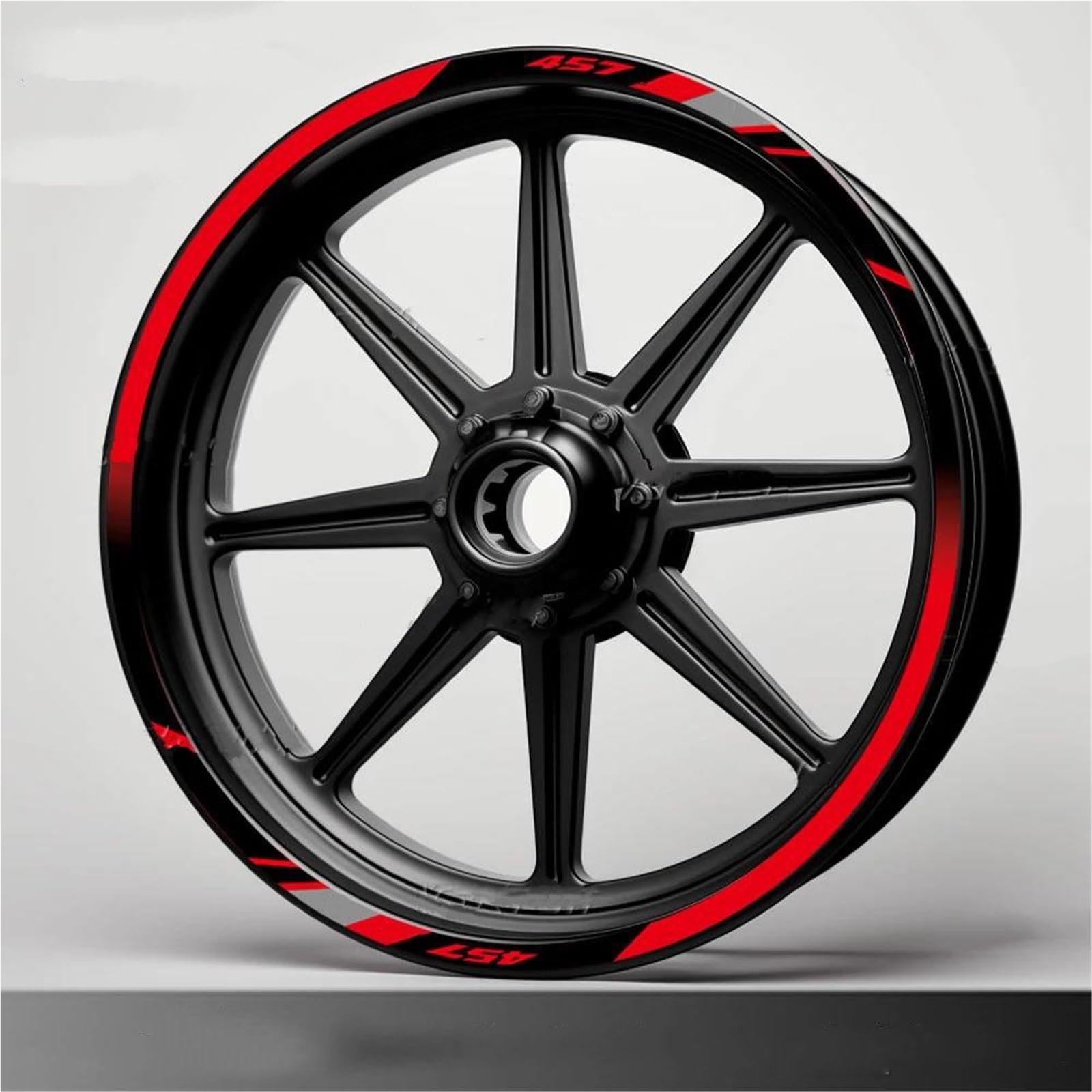 Motorbike Rim Stripe Sticker for Aprilia RS457 RS 457 Motorcycle Wheel Sticker Rim Decal Hub Stripe Tape Accessories(A2)