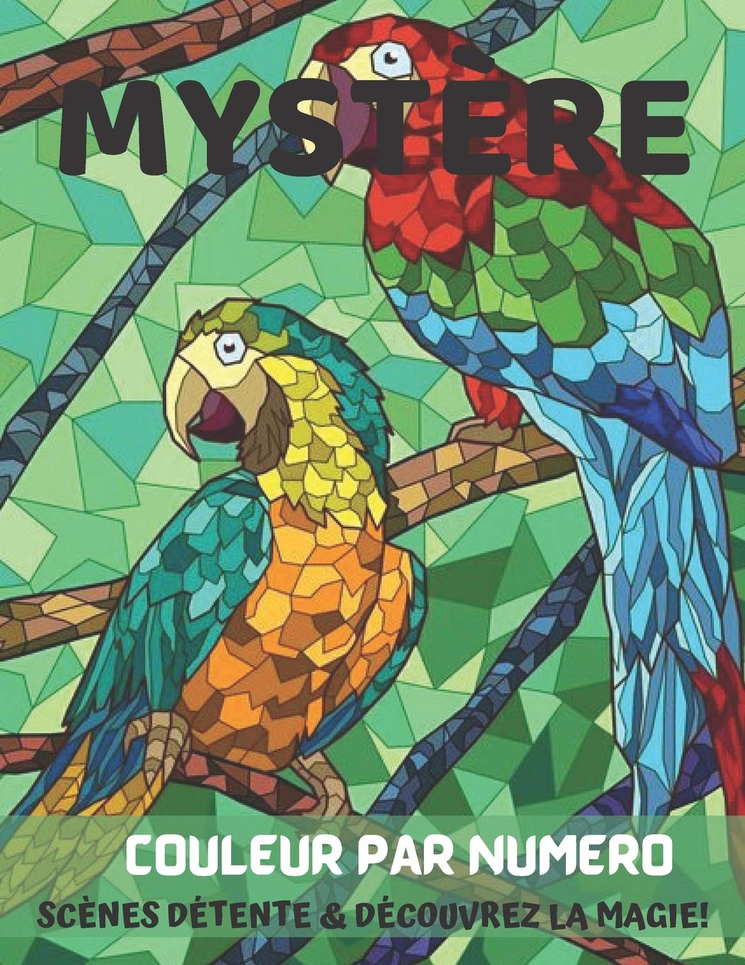 Mystère Couleur Par Numéro: Scènes Détente & Découvrez La Magie!