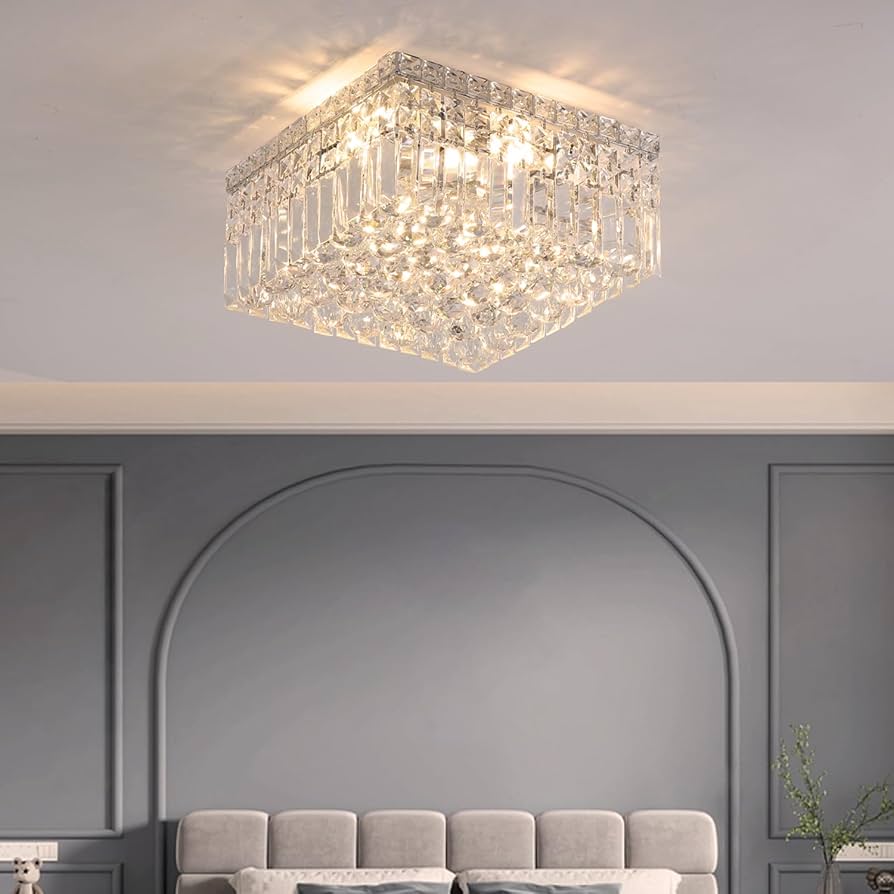CEENLI 4-Lights Modern Flush Mount Ceiling Light Fixtures