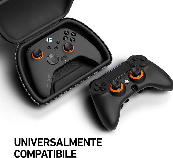 SCUF 305-119-01-001-NA, Custodia Protettiva Universale da Conservazione e Trasporto per Controller per Xbox Series X/S, Controller per PS5, Controller per Xbox One, Controller per PS4 - Nero - 4