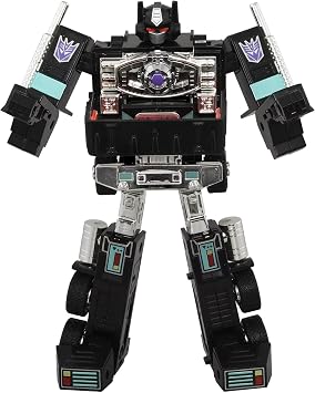 Transformers Takara Tomy Missing Link C-01N Nemesis Prime Collectible Action Figure with Trailer, 15+