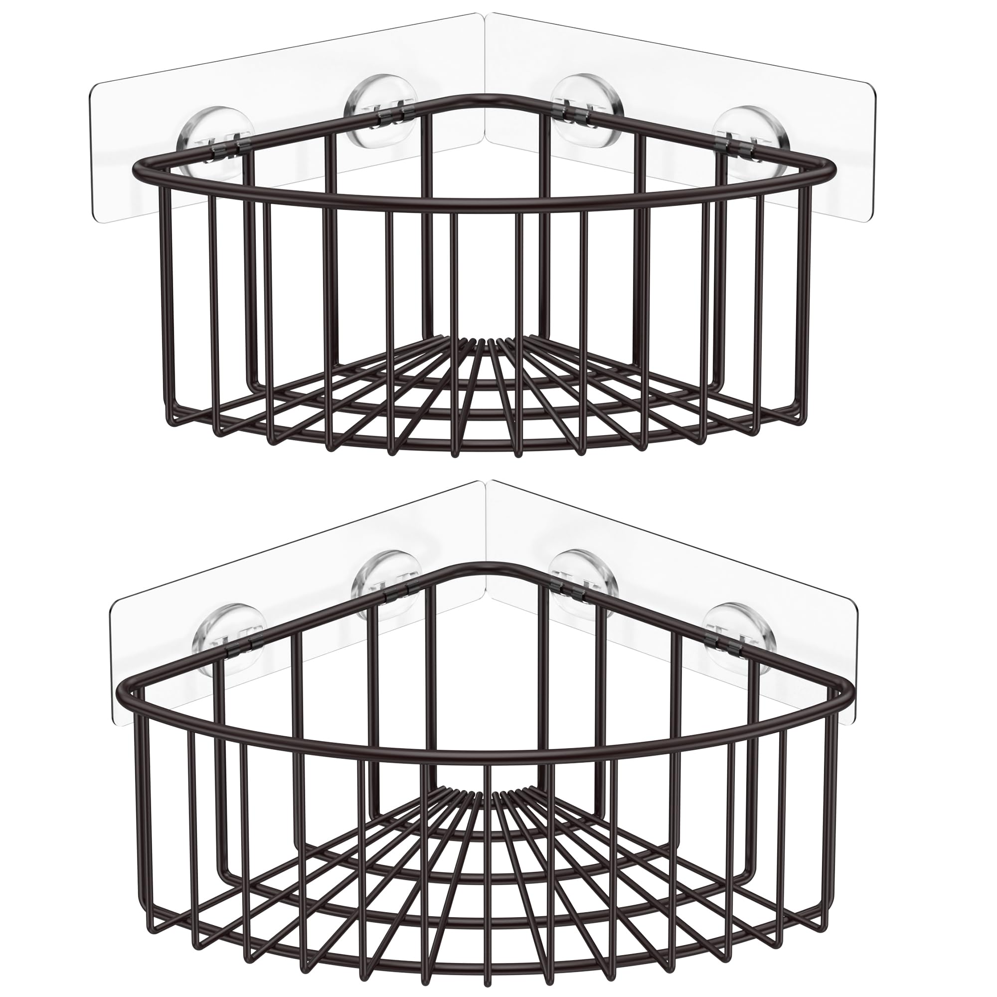 SMARTAKE Stainless Steel Shower Caddy - 2 Pack -8