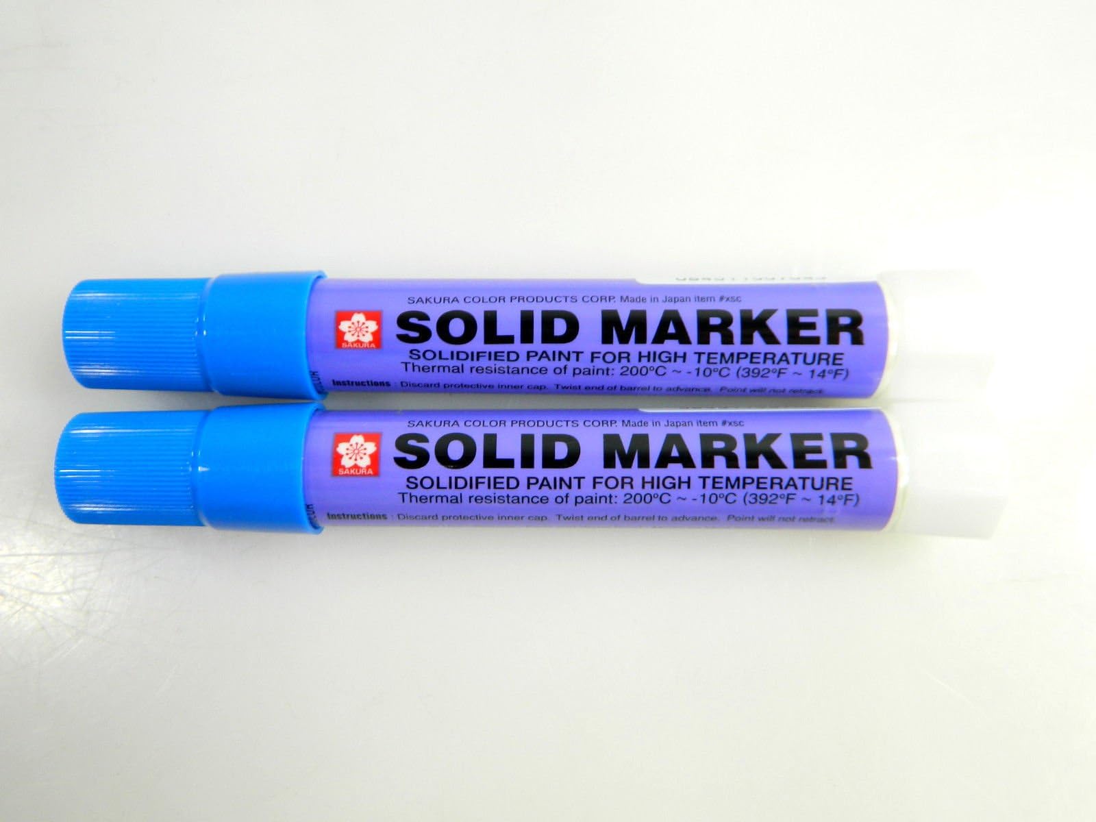 Two (2) Sakura Solid Paint Marker Blue