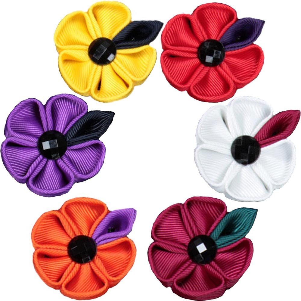 Men's Handmade Flowers Brooch Lapel Pin Flower Set Handmade For Suits Gift