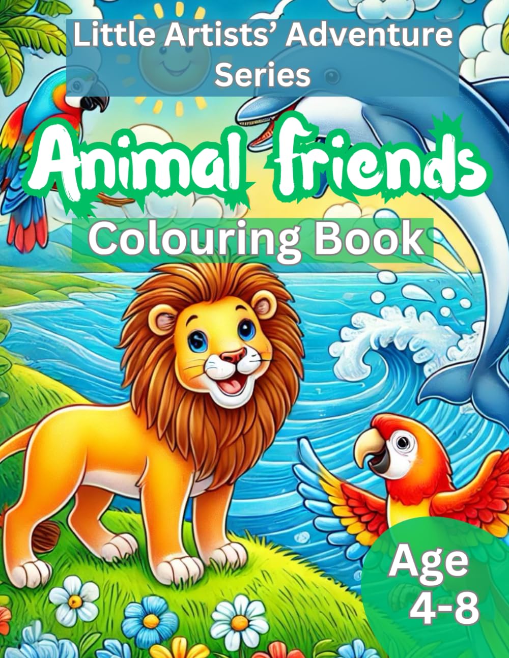 Animal Friends Colouring Book (Little Artists' Adventures)