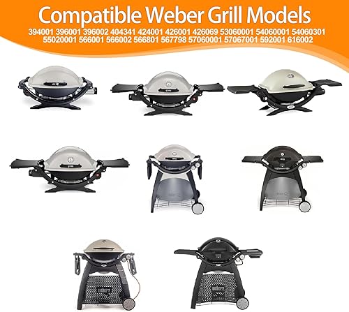 Miniatura 3 de SafBbcue 80580 - Bandeja de grasa con 12 bolsas de goteo para parrilla Weber Q200 y Q300, bandeja de grasa para Weber Q2000 Q2200 Q200 Q220 Q3000