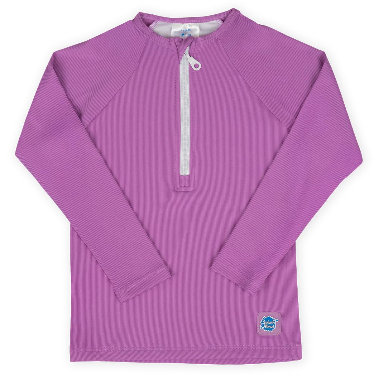 Splash About Long Sleeve Premium Rash Top, Lilac - 6 Years