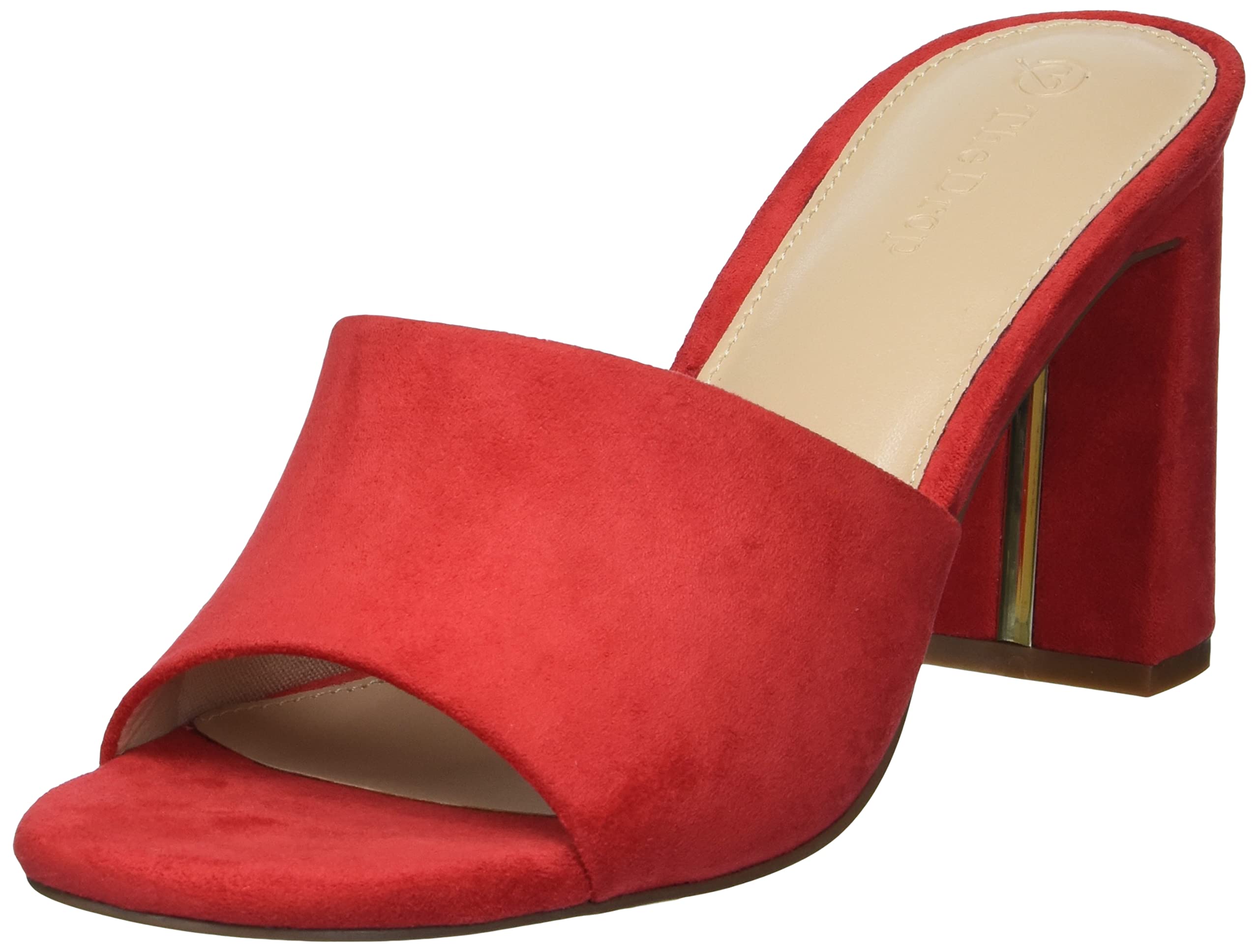 Marchio Amazon - Pattie, Sandalo Mule con Tacco Largo di The Drop