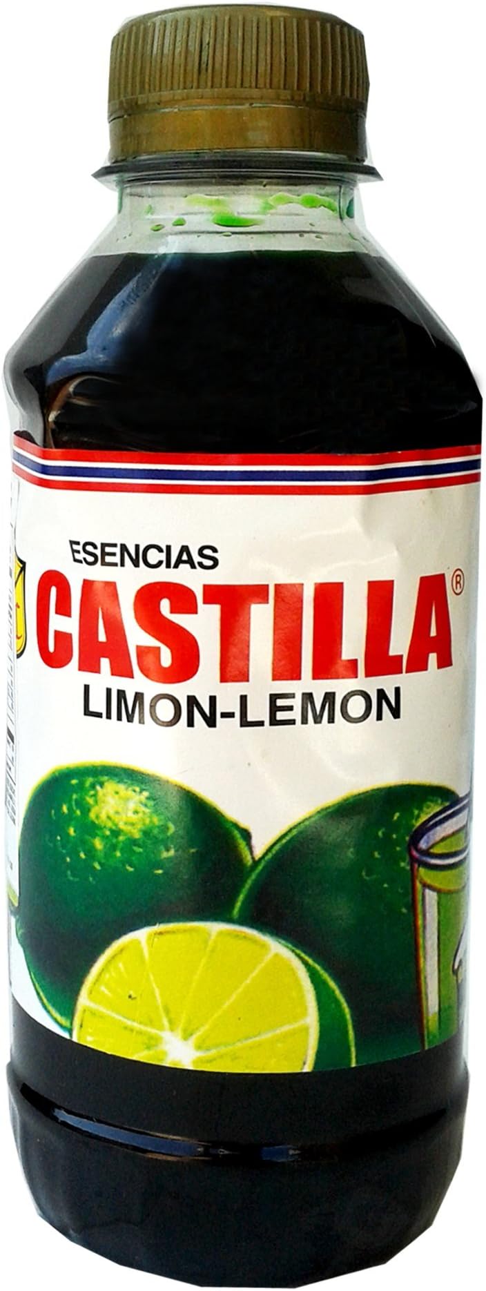Castilla Lemon Flavor Concentrate 8.6 fl oz - Esencia de Limon (Pack of 1)