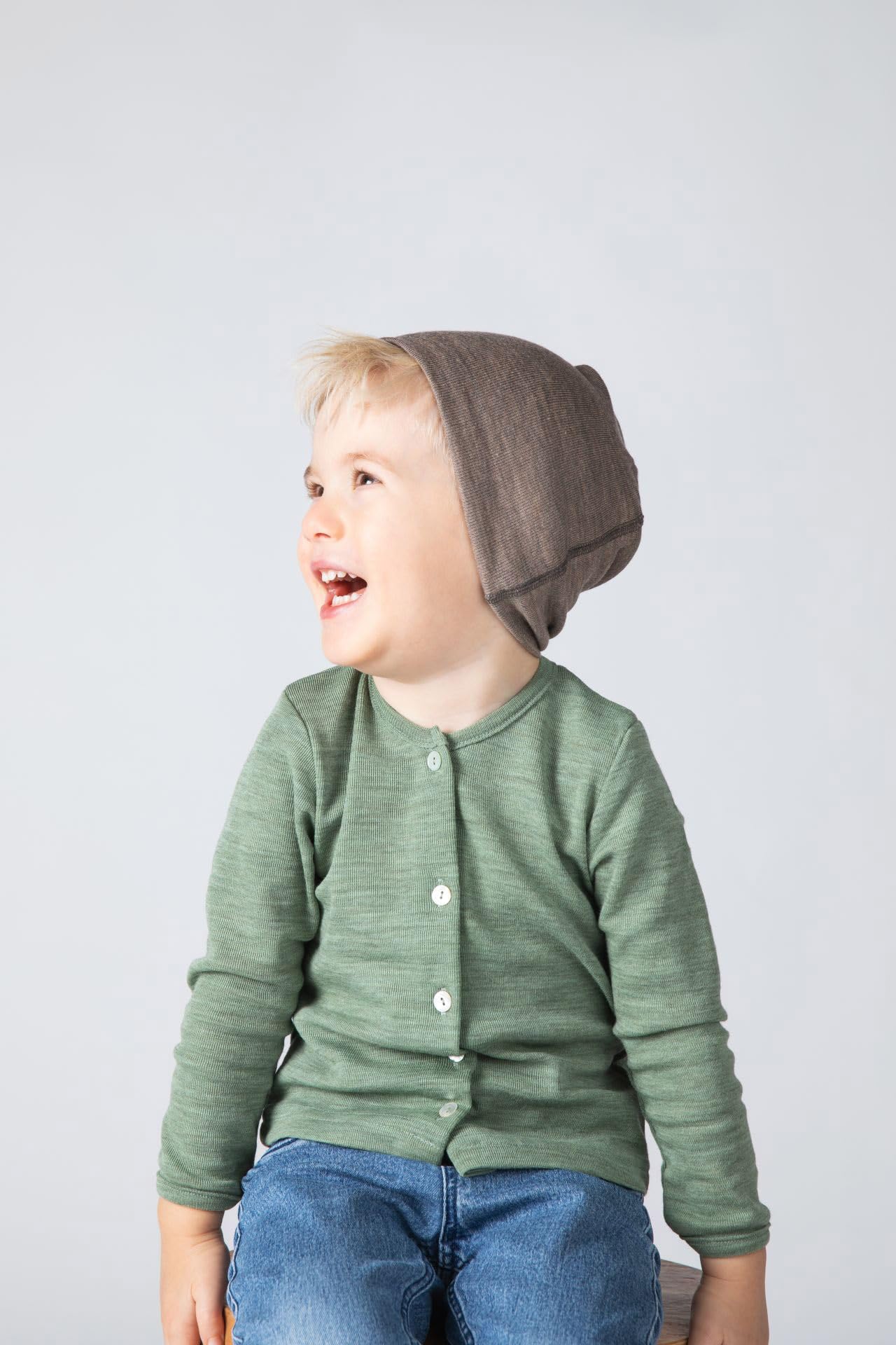 Engel Baby Cardigan Wolle/Seide