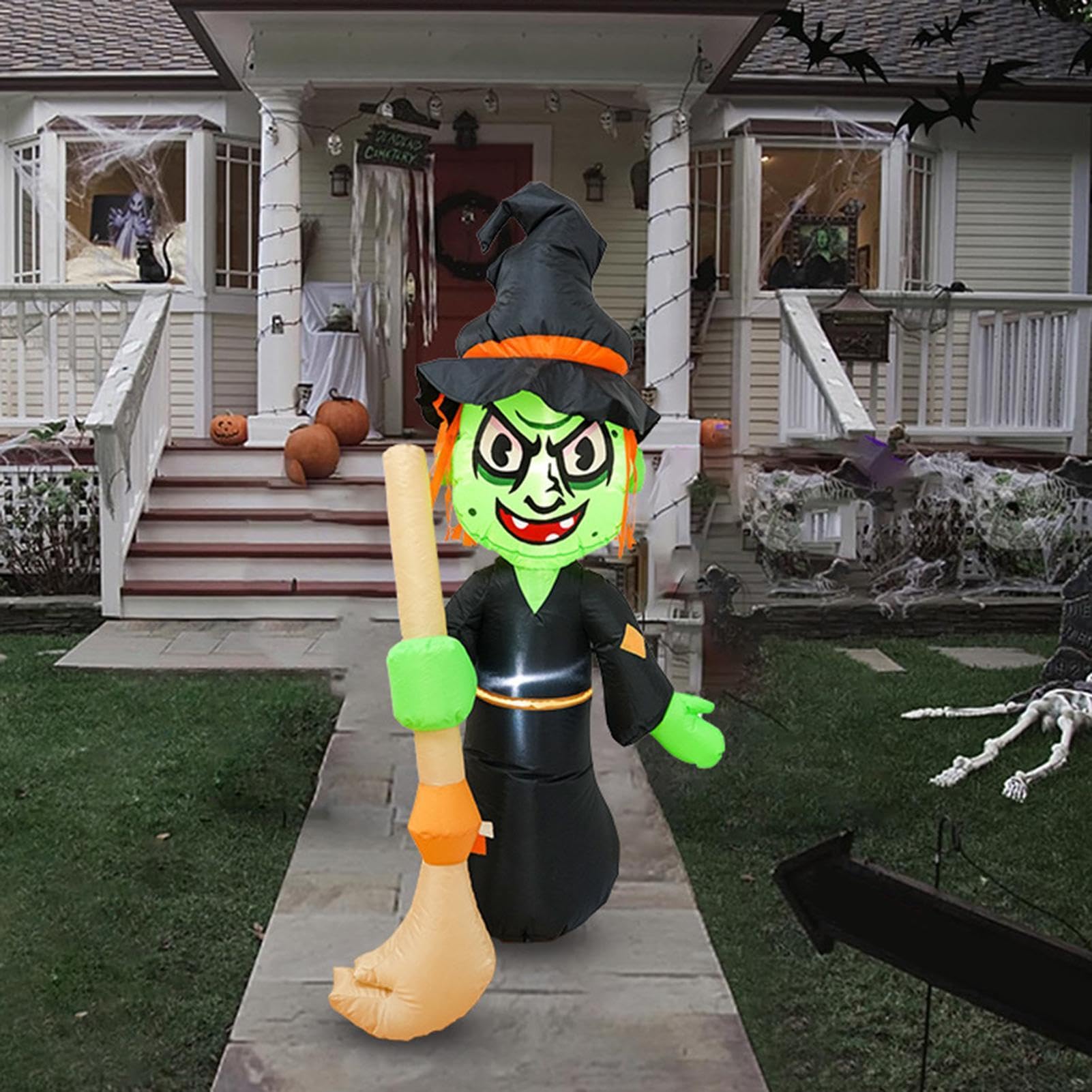 Inflables De Halloween Exterior con Luces LED Integradas