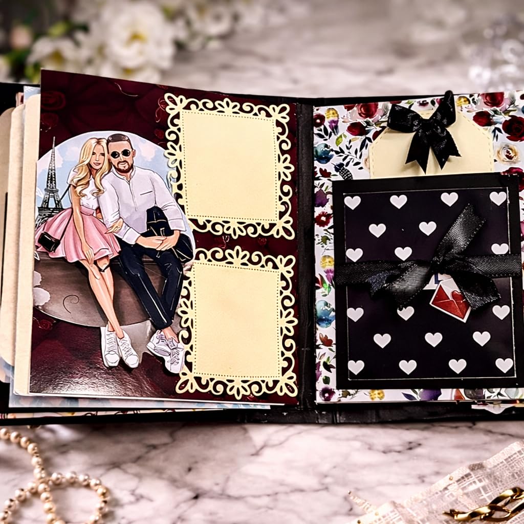 Valentine's Day Scrapbook - Handmade Gift -4
