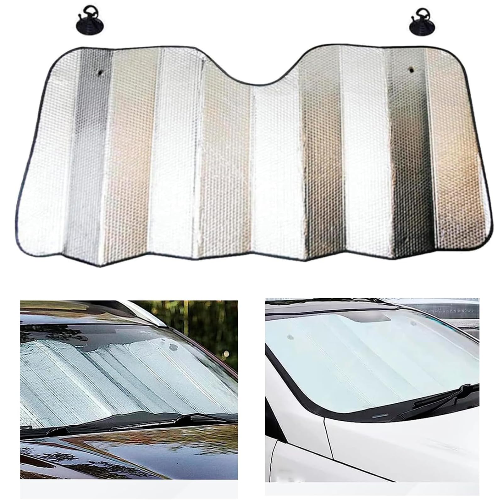 majesort Car Windscreen Sunshade for VW ID.7 (ID7) Tourer/Kombi