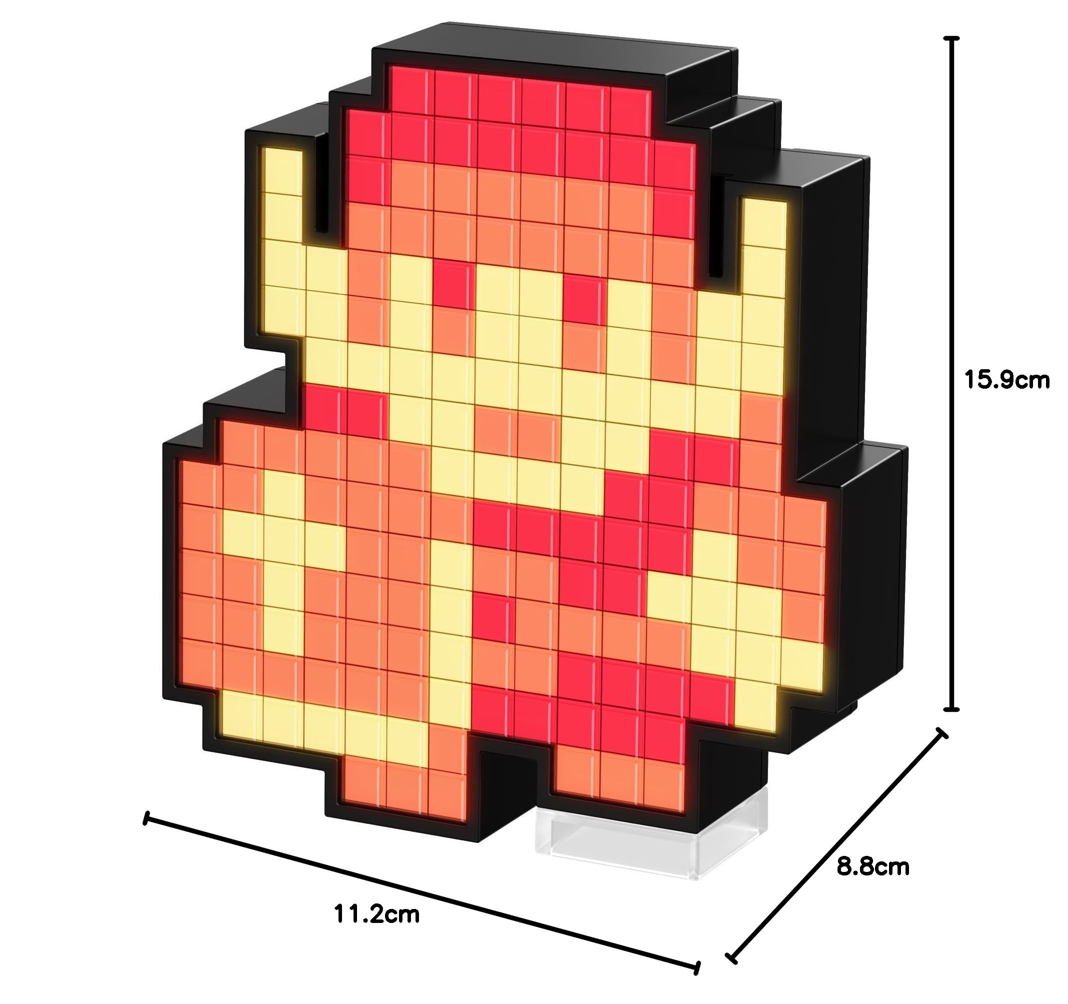 PDP Pixel Pals The Legend of Zelda Red 8-Bit Link Light Up Display