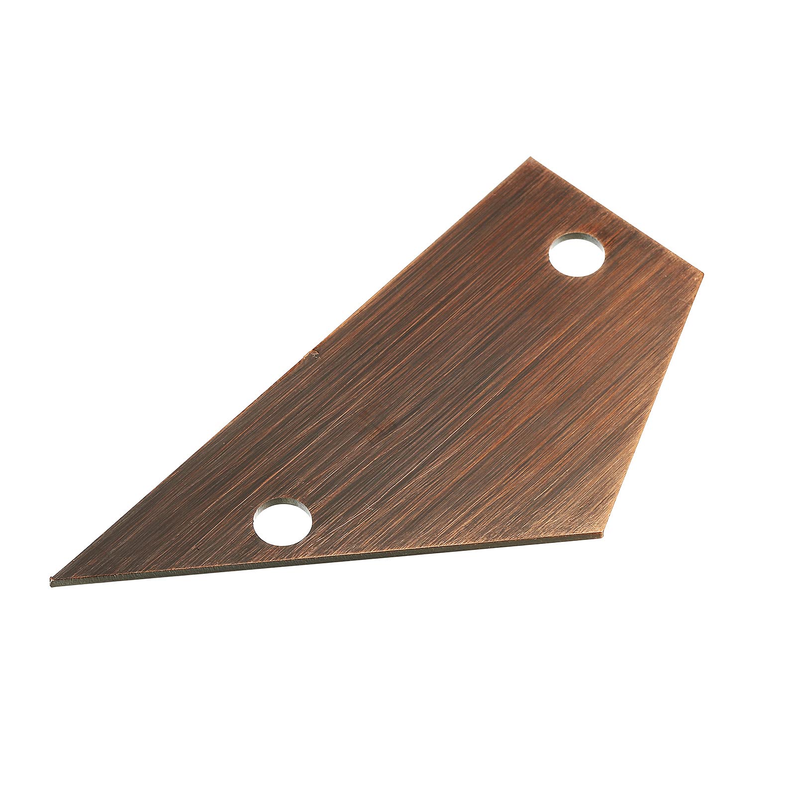 PATIKIL Guitar Fret Rocker Leveling Tool with Two Holes Stainless Steel Copper for Guitars Electric Bass Durable Guitar Ruler