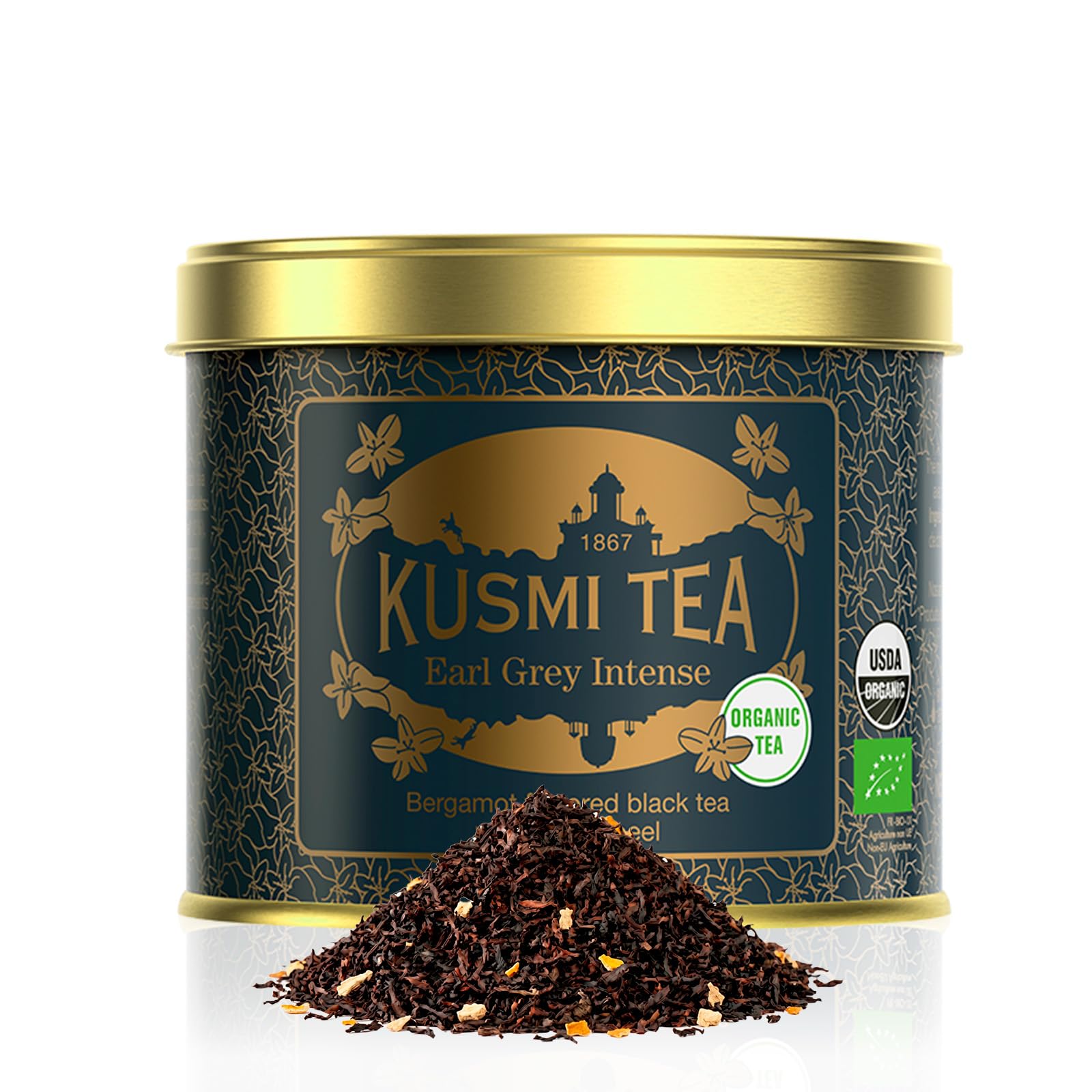 KUSMI TEA クスミティー | アールグレイ インテンス 100g缶(約4…