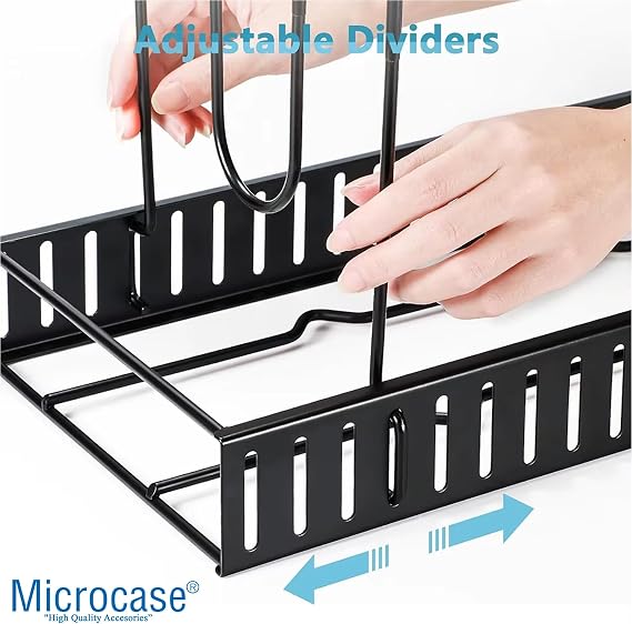 Microcase Çok Amaçlı Tencere Tava vs Ürünler İçin Düzenleyici Metal Raflık - AL5048