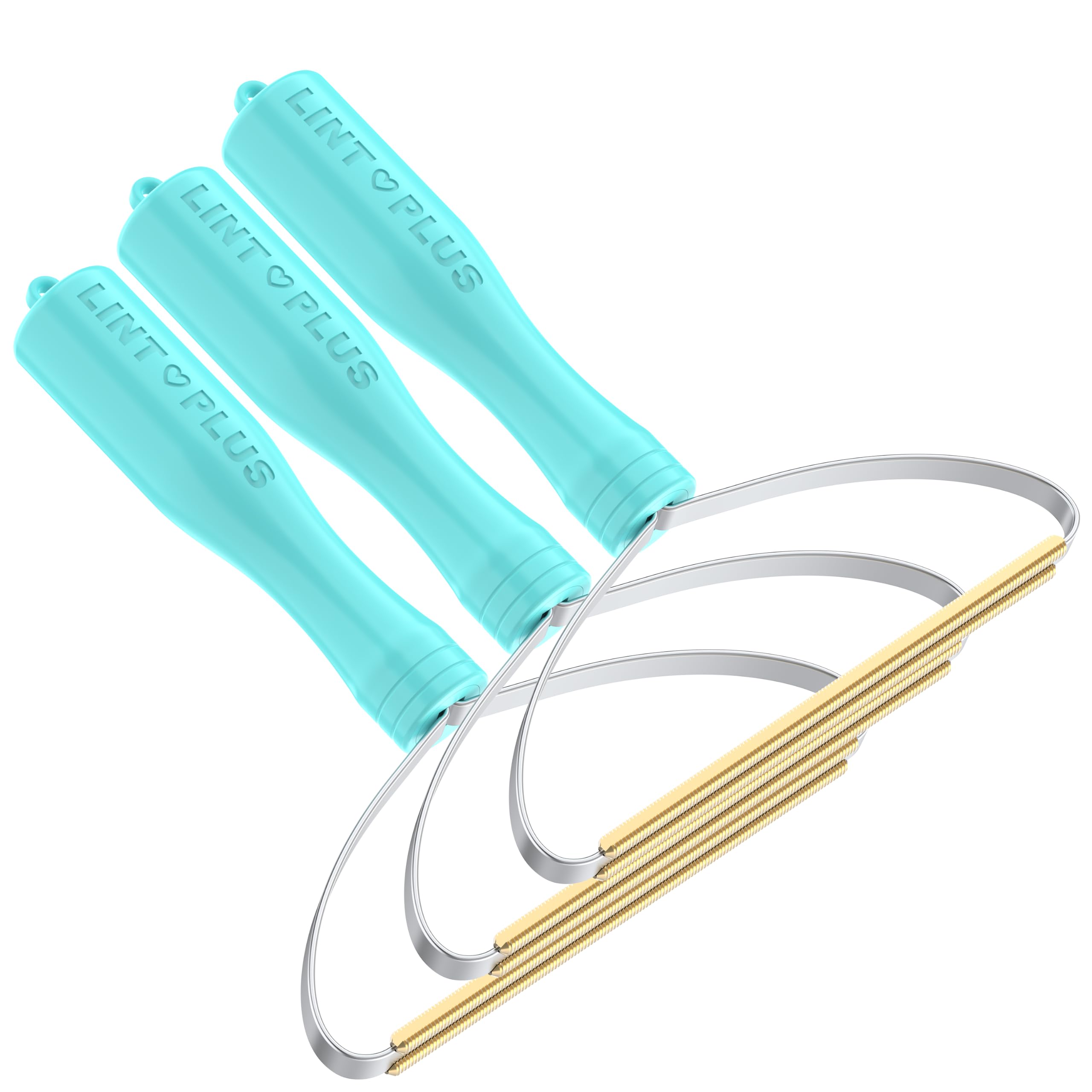 Deep Cleaner Pro Pet Hair Remover 3-Pack - Multi-Surface Carpet Rake &amp; Scraper Tool for Dog &amp; Cat Hair on Rugs, Couches, Pet Towers, Car Seats - Reusable, Battery-Free, Reusable Travel-Size