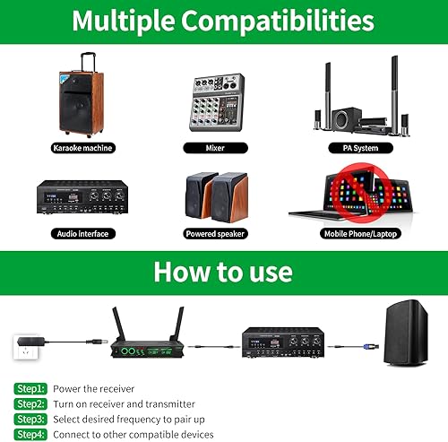 Miniatura 8 de Aveek Sistema de micrófono inalámbrico y brazo de brazo
