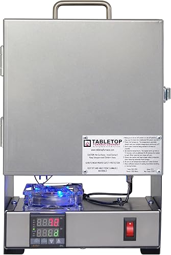 Crudor de horno de fusión RapidFire programable para horno de mesa joyería de oro y plata PMC arcilla de metal esmaltada para hacer cocción de