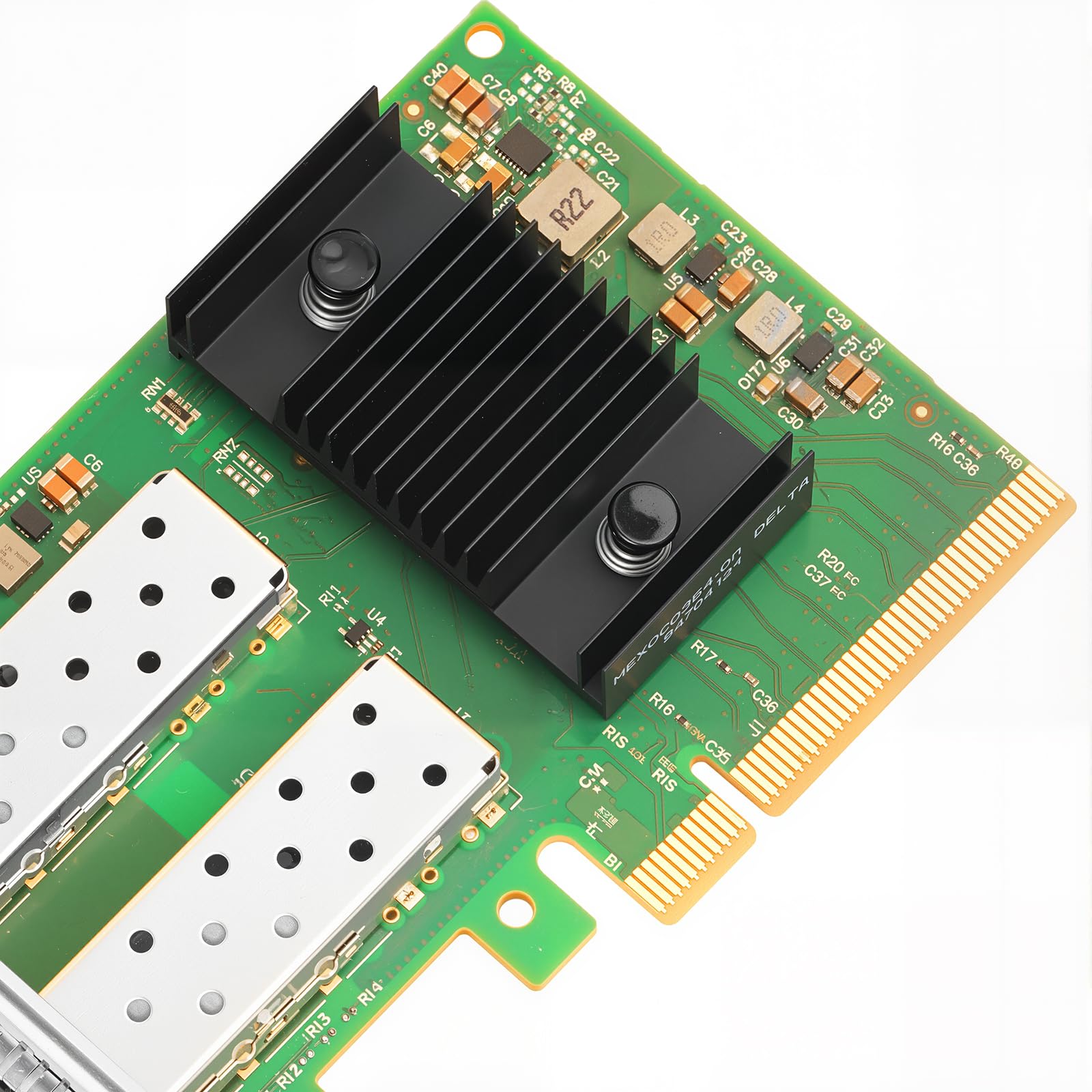 25 GbE Dual Port SFP28 adapter Ethernet, do Mellanox ConnectX-6 LX SmartNIC, PCIe 4.0 x8, RoCE, obsługa Windows/Windows Server/Linux