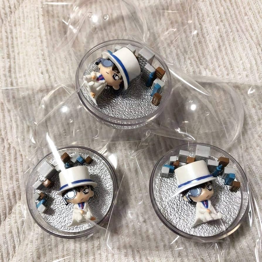 名探偵コナン くら寿司 貯金箱フィギュア 怪盗キッド 名探偵