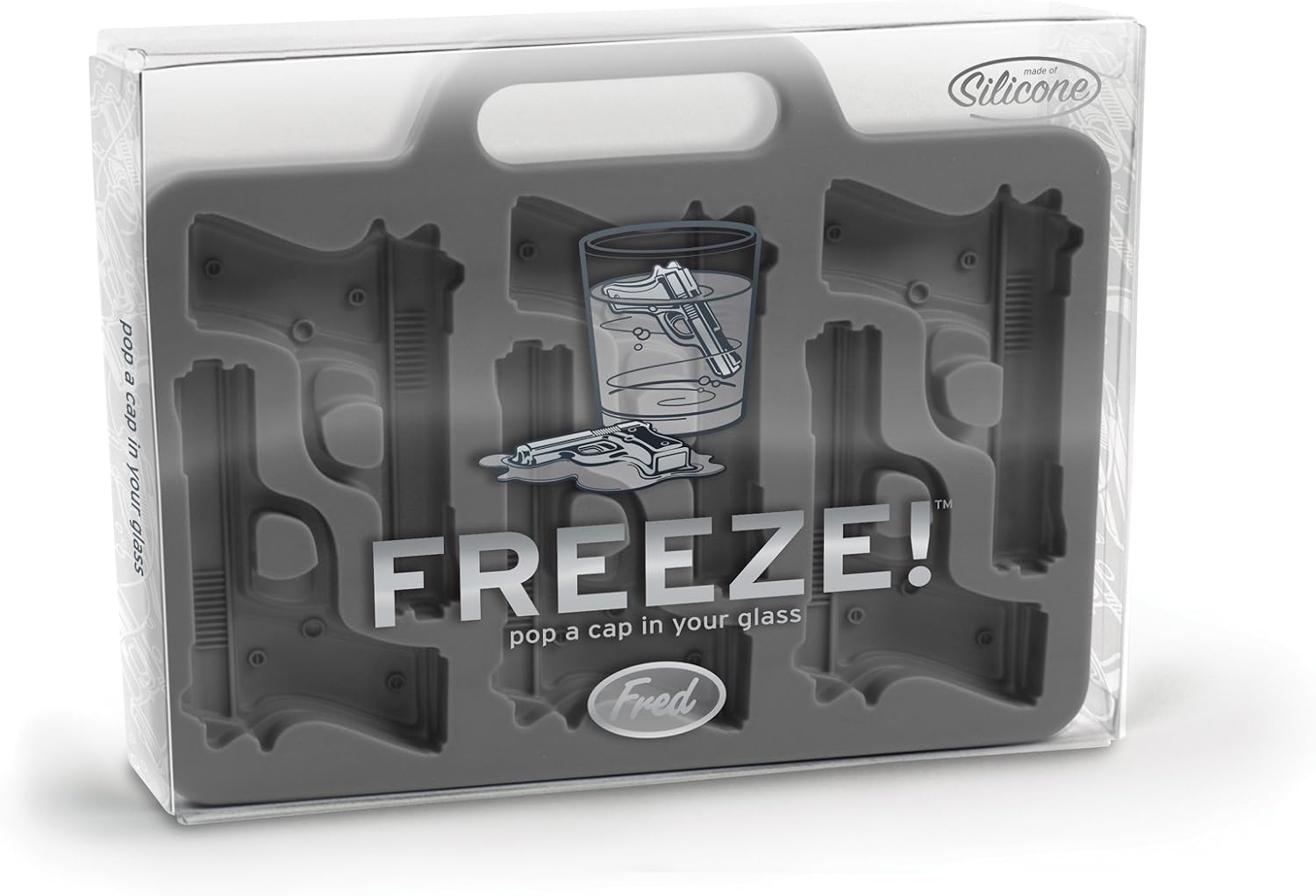 Genuine Fred FREEZE! Handgun Ice Tray