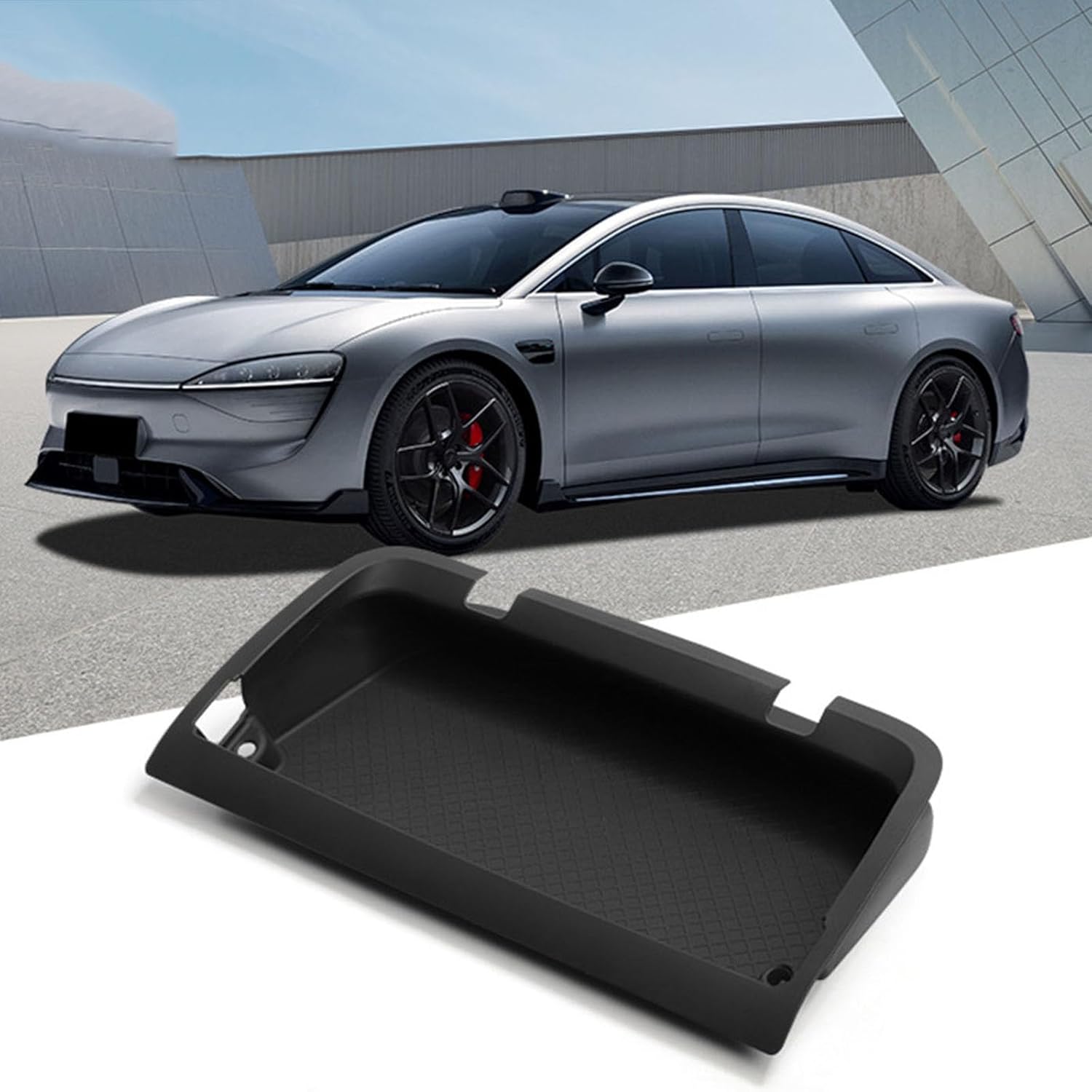 Automotive Accessories, Silicone Mat Passenger Side Storage Organizers Pad Flexible Anti Slip Mat Soft Pad Interior Accessories