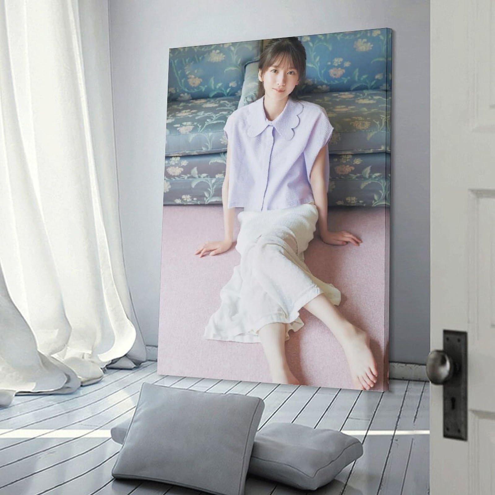 Amazon.co.jp: 菅原咲月 (7) 写真 ポスター キャンバス 芸術 画像 印刷