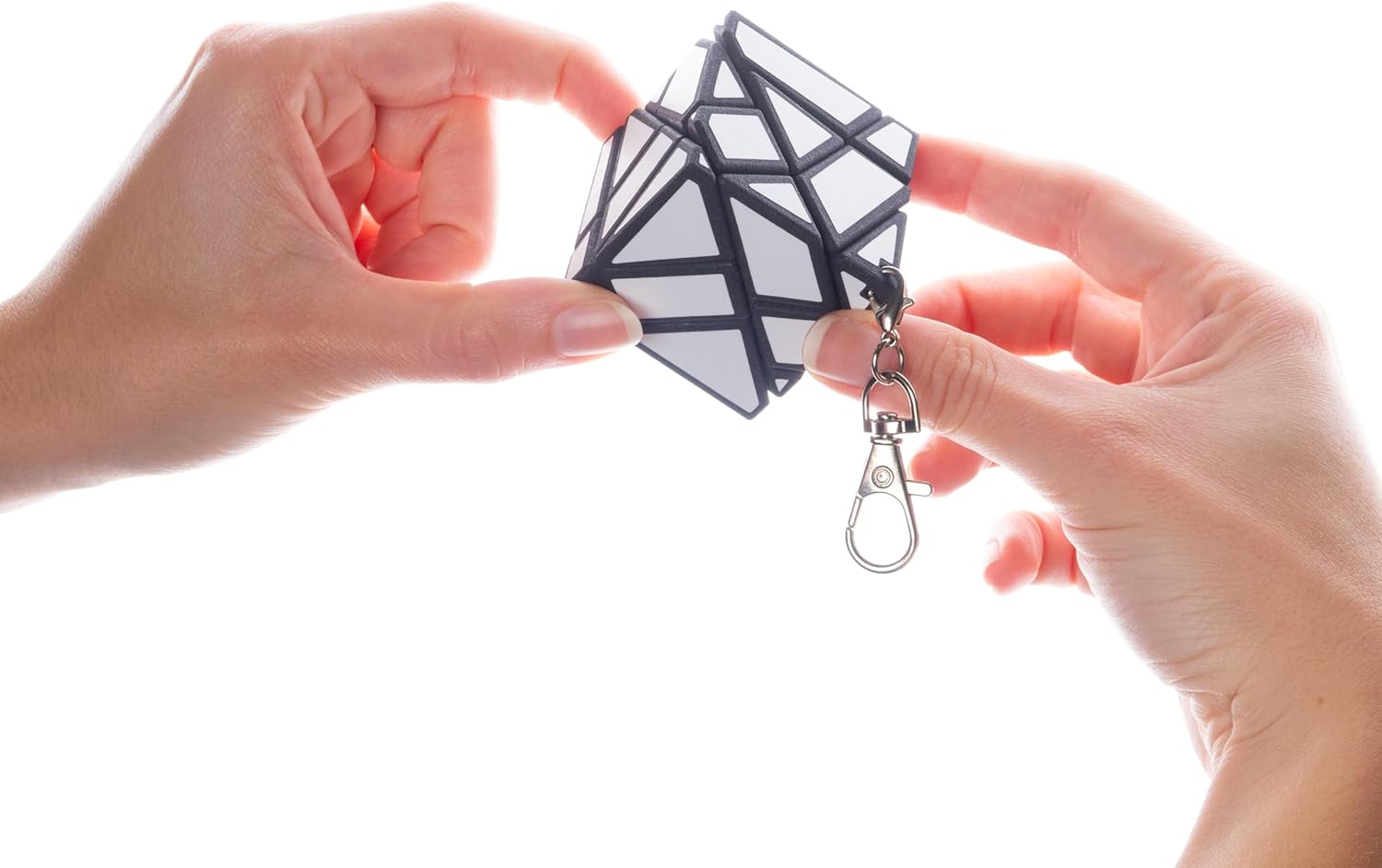 Meffert's Mini Ghost Cube Keyring