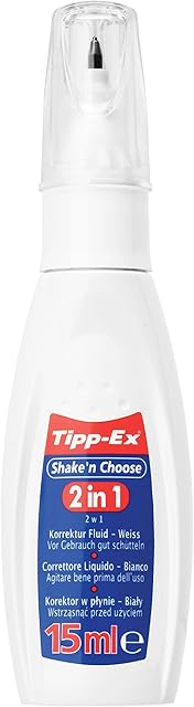 Bic Correction Pen Tipp-Ex® Shake 'n Choose 2 in 1, 15 ml, White