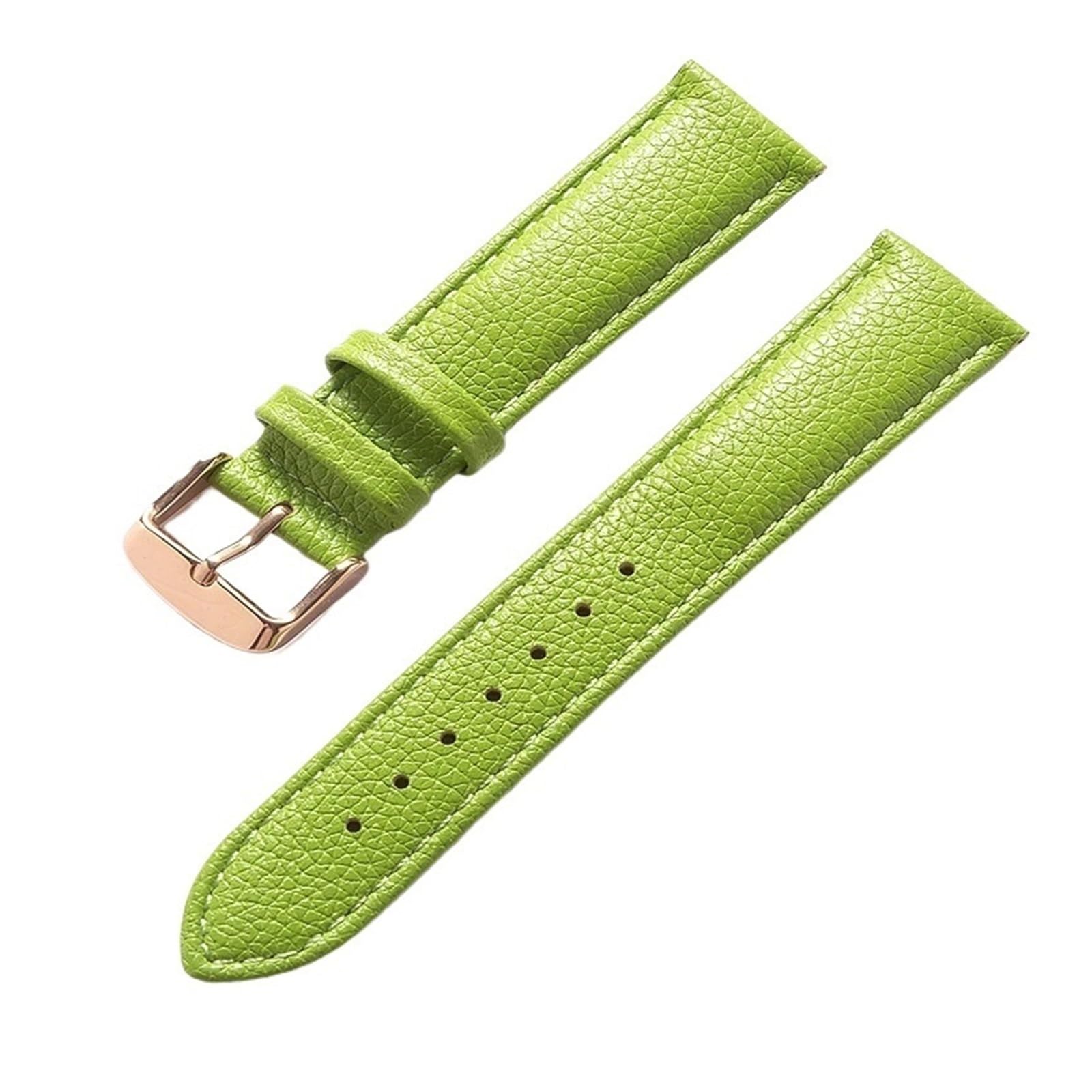 Genérico NASUNJIA Correa De Cuero Suave For Hombre Y Mujer, Accesorios For Correa De Reloj De 16mm, 18mm, 20mm Y 22mm