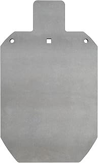 AR500 Steel Targets for Shooting, FULLBOW 1/2" Thick Rifle Rated Gong Silhouette Metal Target for Precision Shooting
